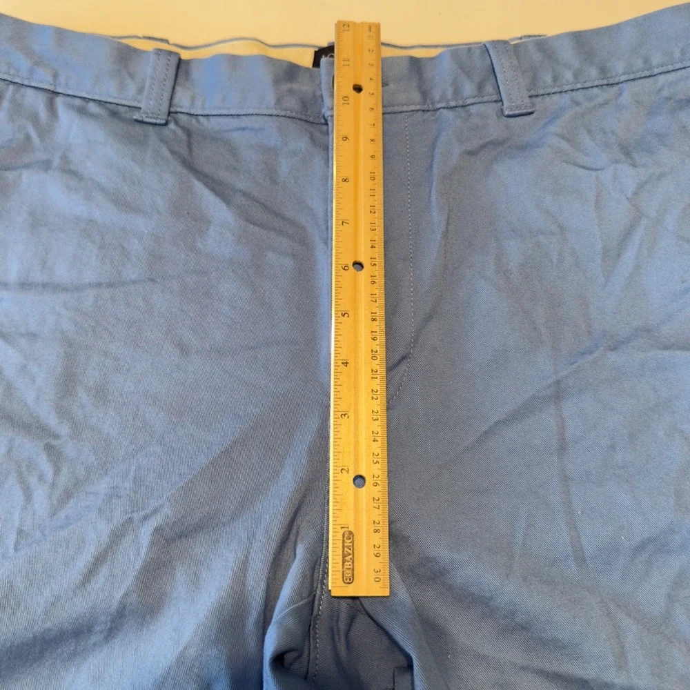 J.Crew Mens Re-Imagined‎ Stretch Chino Shorts Light Blue 11 Inseam Size 38
